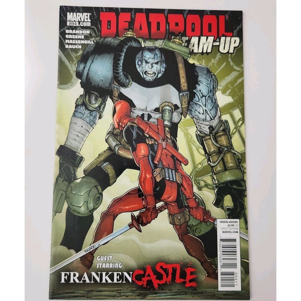 Deadpool Team Up Franke Castle - High Grade Comic Book‎